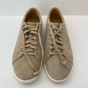 NEW Cole Haan Women's Beige Suede Sneakers size 8 Grand Crosscourt II